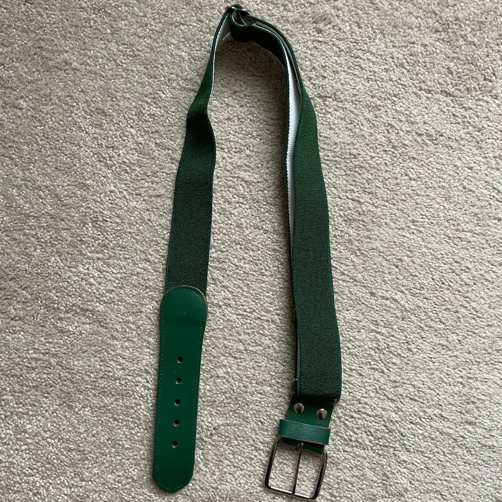 Green Baseball/Softball Belt